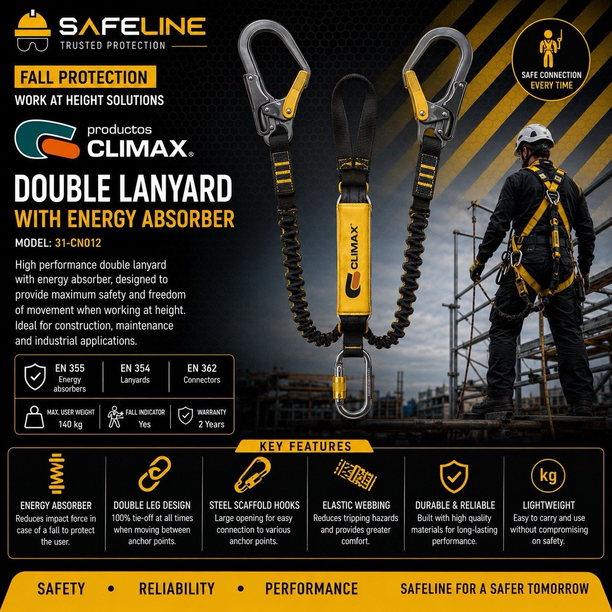 climaz double lanyard